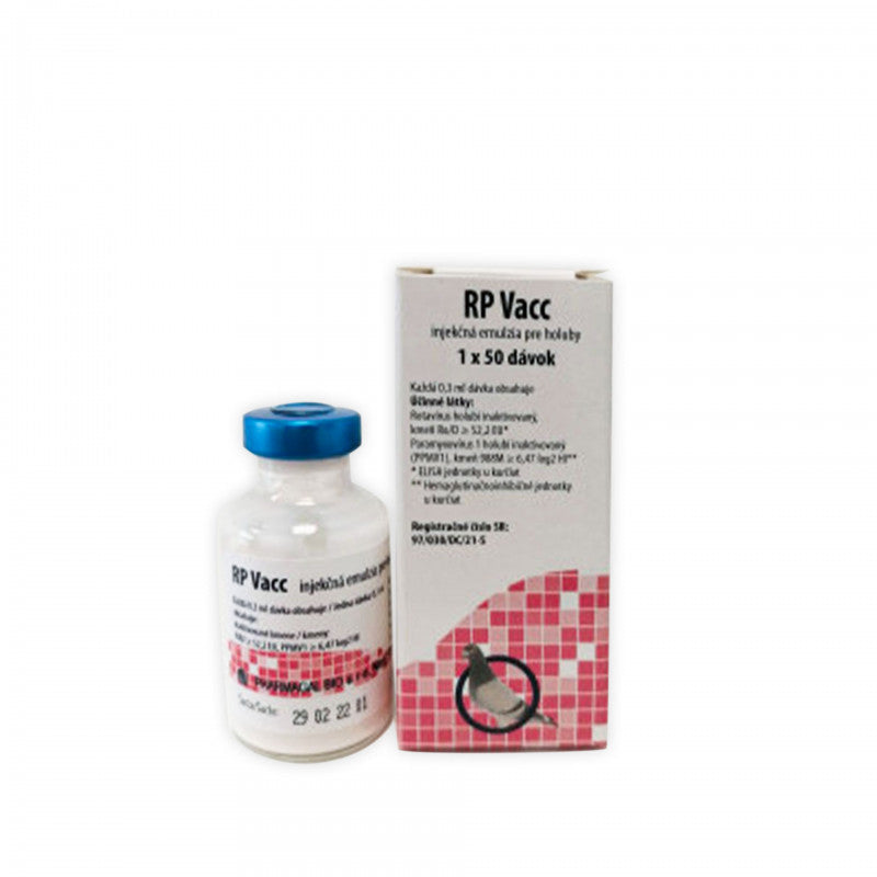 RP VACC – Emulsie injectabila pentru porumbei