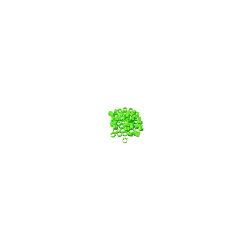 CLEME LATE 8x8mm VERDE FLUORESCENT