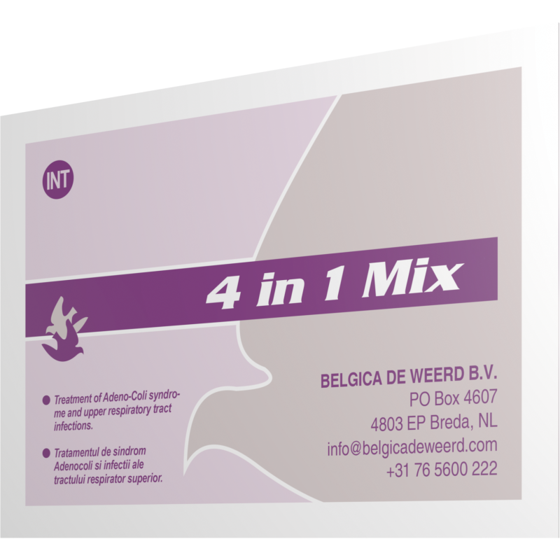 4 IN 1 Mix - 10x5g - Belgica de weerd