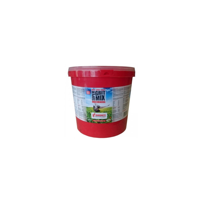 Super Grit Mix 10 kg, Vanrobaeys, Minerale pentru porumbei