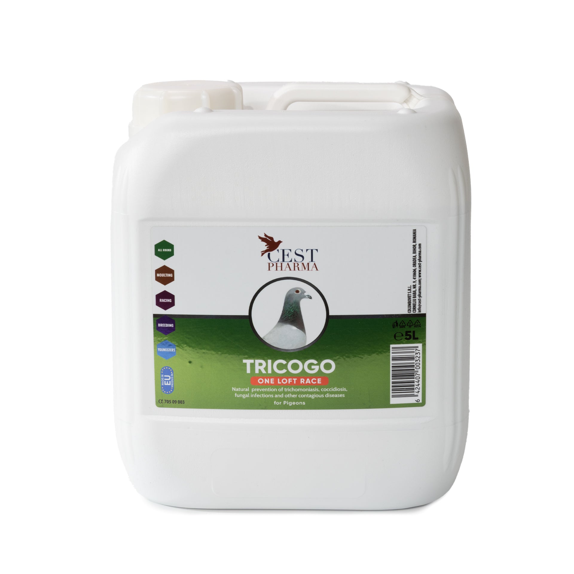 TRICOGO ONE LOFT RACE 5L - Cest Pharma