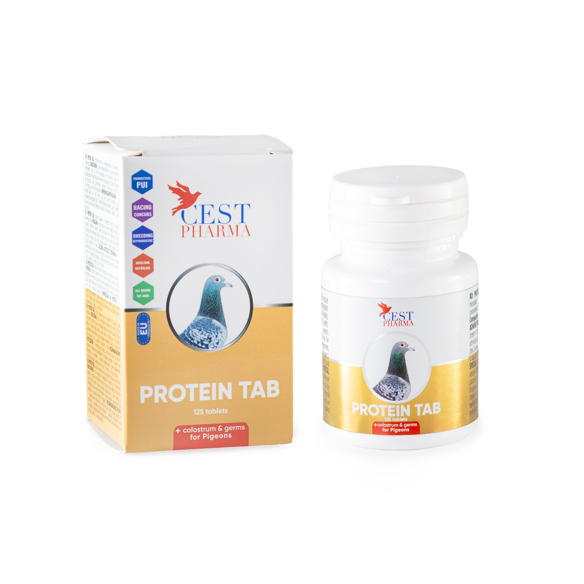 Protein Tab - 125 Tab Cest Pharma